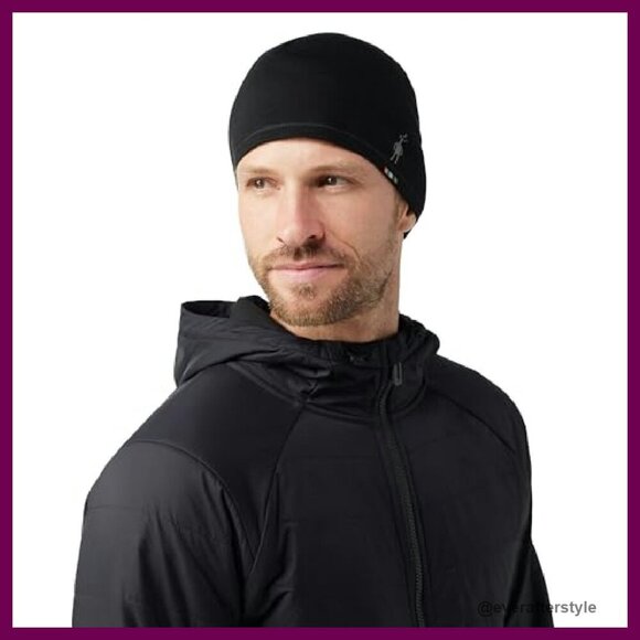 Merino Wool Beanie Lightweight Classic Minimal Unisex Year-Round Essential